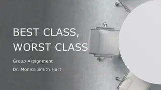 Group Assignment: Best vs Worst Class Review
