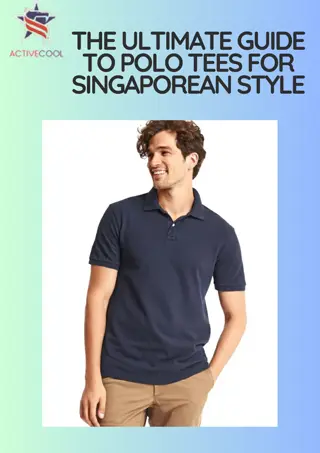 Upgrade Your Wardrobe with Stylish Polo Tee Singapore