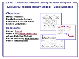 Hidden Markov Models: Basics and Example Calculations