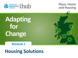 Key Themes and Objectives of Module 1 Housing Solutions