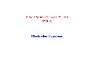 Elimination Reactions in Organic Chemistry