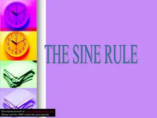 Master the Sine Rule in Triangles