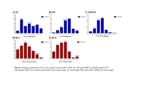 Genetic and Phenotypic Analysis of Fruit and Seed Traits