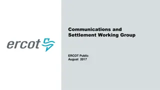 ERCOT Nodal Settlement Handbook Review and Next CSWG Meeting Details