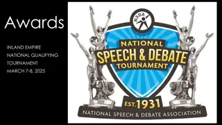 Empowering Community Through Speech and Debate: Recognition and Gratitude