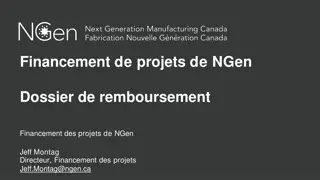 NGen Project Funding and Reimbursement Processes