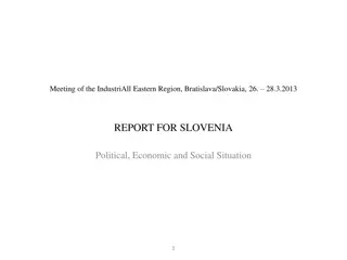 Political, Economic, and Social Situation Report for Slovenia 2013