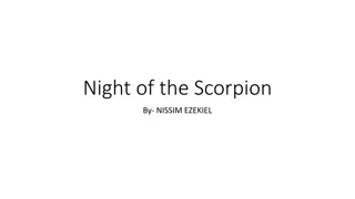 Night of the Scorpion by Nissim Ezekiel: A Poignant Tale of Superstition and Love