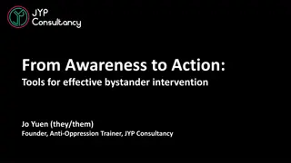 Effective Bystander Intervention: Tools and Strategies