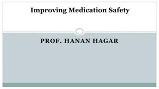 Medication Errors and Improving Safety Practices
