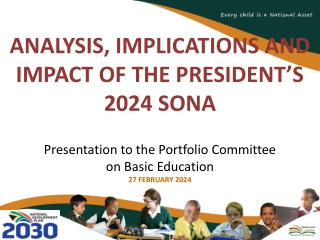 ANALYSIS, IMPLICATIONS AND IMPACT OF THE PRESIDENT’S 2024 SONA