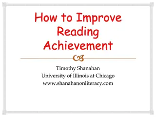 Improving Reading Achievement: Factors and Impact