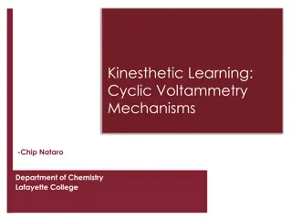 Kinesthetic Learning in Chemistry: Cyclic Voltammetry Mechanisms