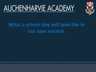A Glimpse into the New Normal School Day