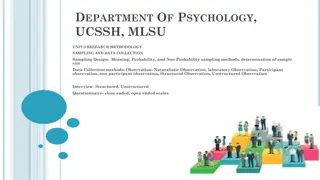 Research Methodology: Sampling and Data Collection in Psychology Studies