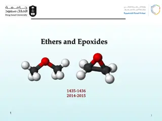 Ethers and Epoxides in Organic Chemistry