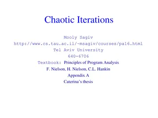 Complete Lattices in Program Analysis