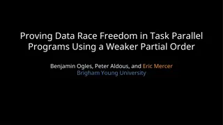 Unlocking Data Race Freedom in Task Parallel Programs