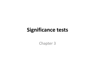 Analytical Method Testing: Significance Tests in Chapter 3