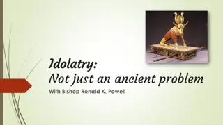 Warning Against Idolatry: A Timeless Message from Scriptures