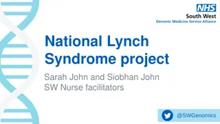 Lynch Syndrome Awareness and Diagnostic Pathways
