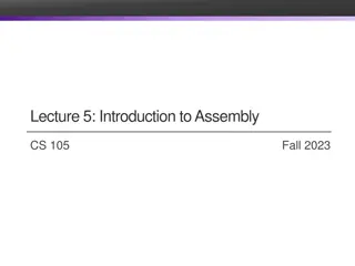 Introduction to Assembly Language Evolution: x86-64 Basics