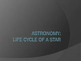 Life Cycle of Stars