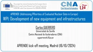 Development of Nuclear Data Equipment and Infrastructures