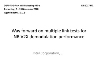 NR V2X Demodulation Performance Analysis for RAN4 Meeting