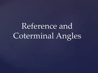 Coterminal & Reference Angles