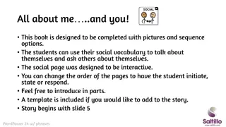 Interactive Social Storybook for Students
