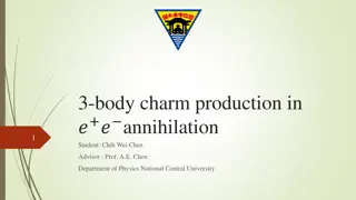 Charm Production in Annihilation: Belle Data Analysis