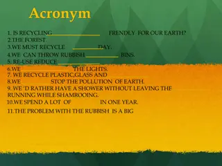 Environmental Awareness - The Importance of Recycling for Our Earth