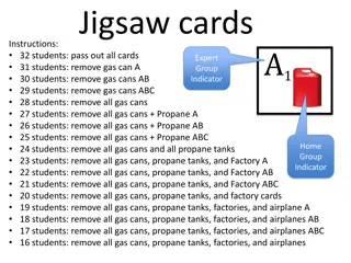 Jigsaw Cards Instructions for Student Activities