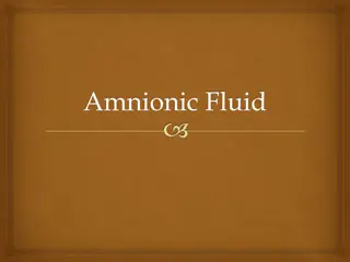 Amnionic Fluid in Pregnancy
