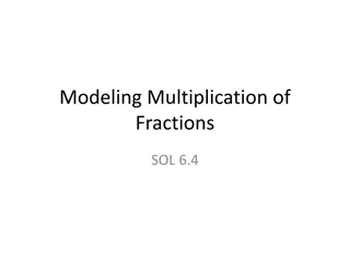 Interactive Modeling of Fraction Multiplication for Grade 6