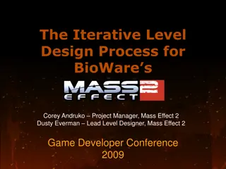 Game Development Insights: Level Design Iterations in Mass Effect Series
