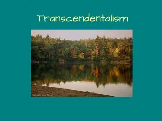 Exploring Transcendentalism - Philosophy, Beliefs, and Origins