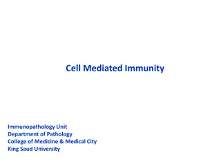 Cell-Mediated Immunity