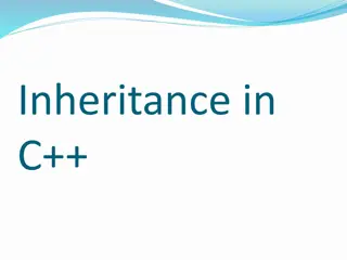 Inheritance in C++ Programming