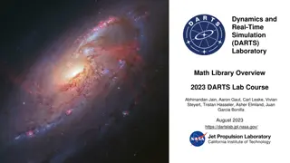 DARTS Laboratory Math Library Overview 2023