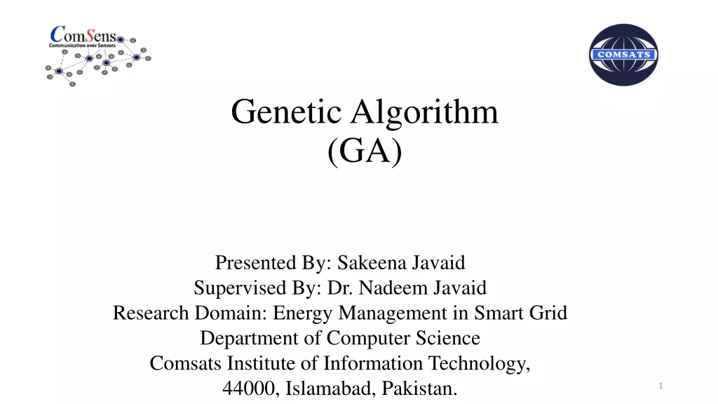Understanding Genetic Algorithms in Energy Management for Smart Grids