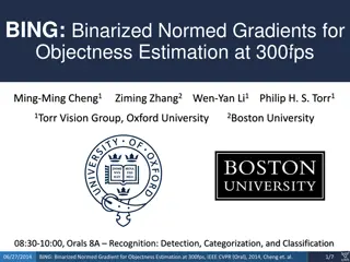 Binarized Normed Gradients for Objectness Estimation at 300fps