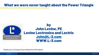 Power Triangle and Reactive Power in Electrical Systems