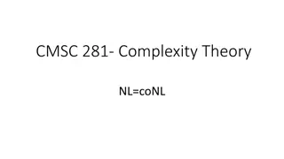 CoNL in Complexity Theory and NL Theorem