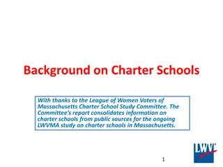 Insights on Charter Schools in Massachusetts: Overview and Statistics