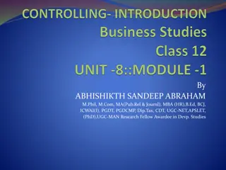 Importance of Controlling in Management