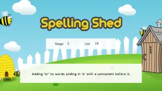 Adding -er to Words Ending in -e with a Consonant Before It