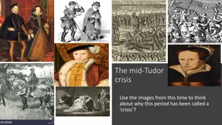The Mid-Tudor Crisis Through Activities