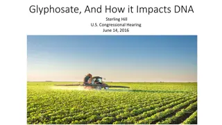 Glyphosate Impact on DNA and Health Concerns